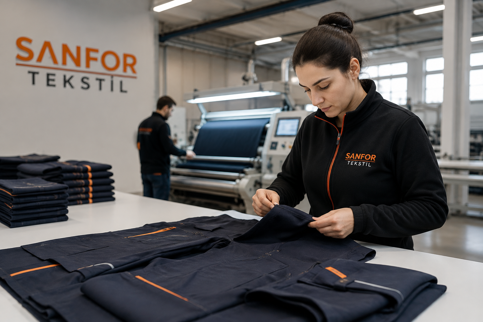 Sanfor Tekstil’de Son Ürün Kontrolleri Titizlikle Gerçekleştiriliyor