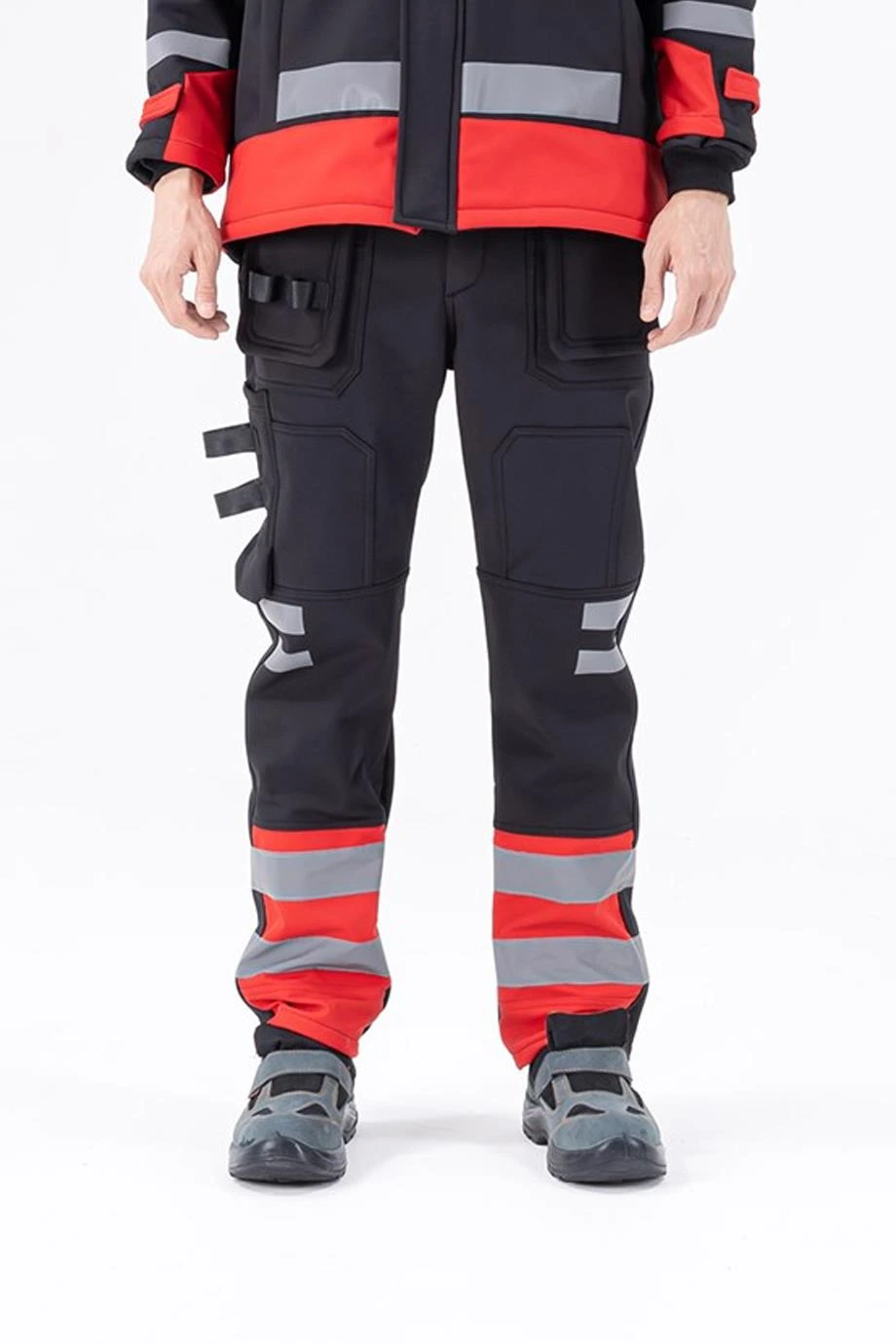Arrowstar Pantolon Siyah-Kırmızı