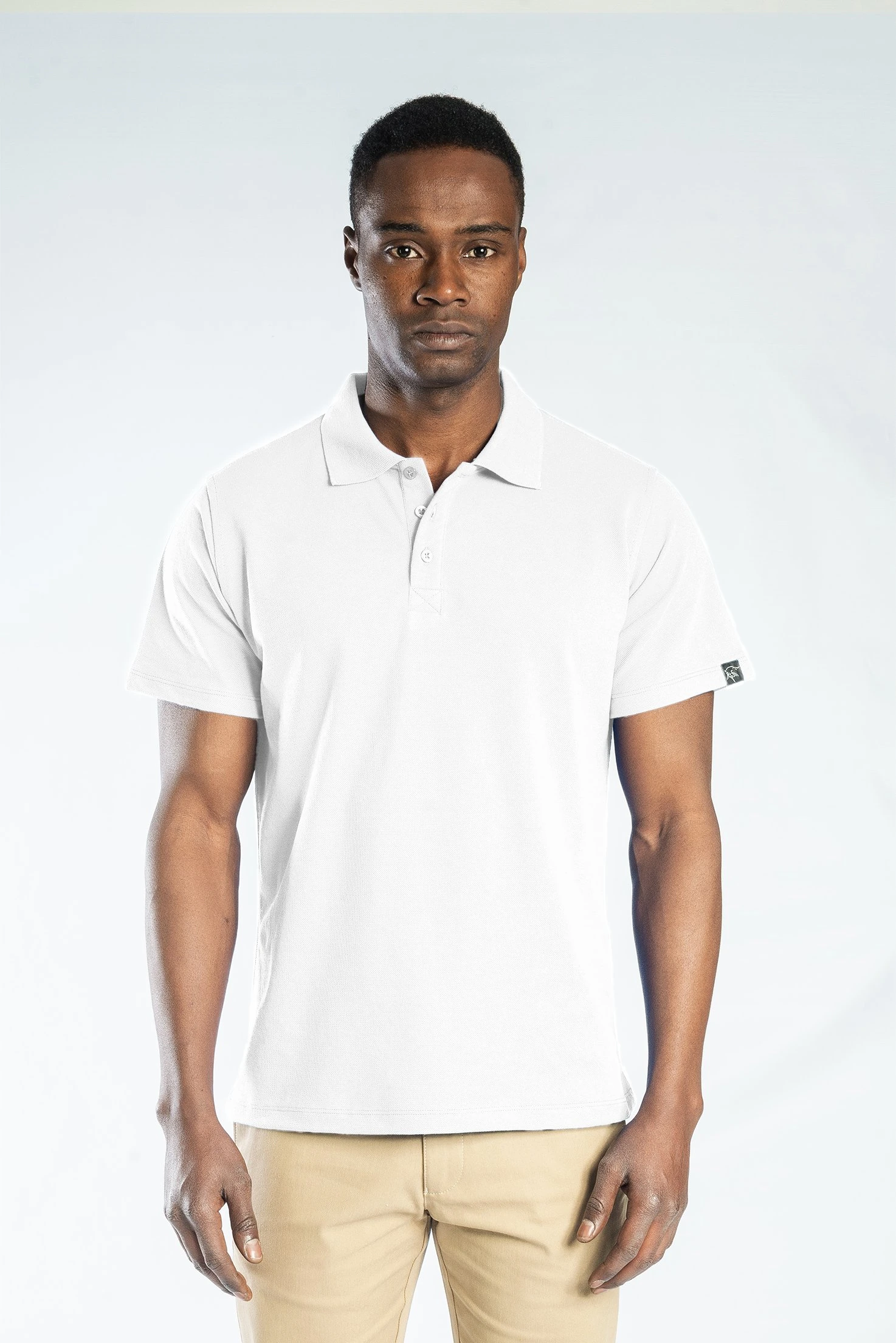 Elegans Polo Pike T-Shirt Beyaz