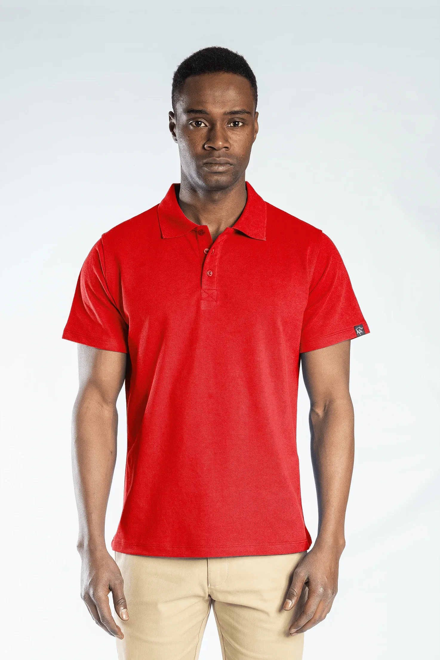 Elegans Polo Pike T-Shirt Kırmızı