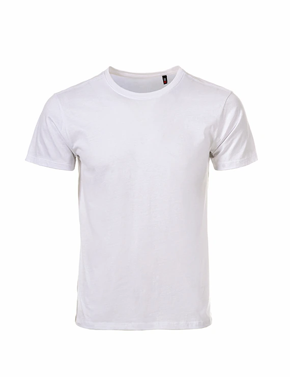 Vetra Bisiklet Yaka T-Shirt - Beyaz