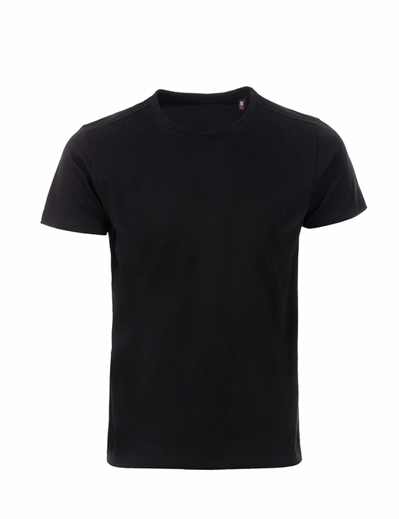 Vetra Bisiklet Yaka T-Shirt - Siyah