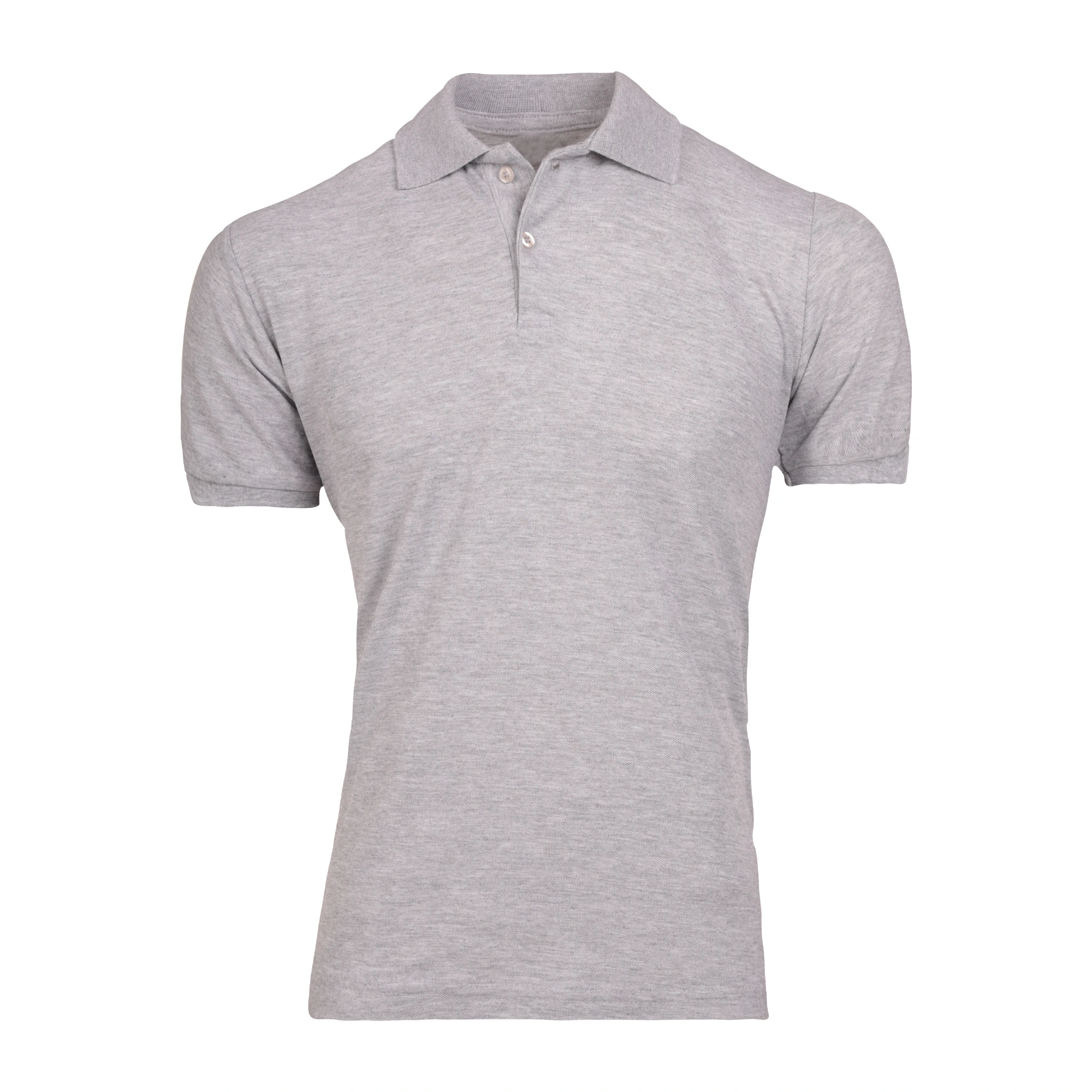 Vetra Polo Yaka T-shirt - Gri Melanj